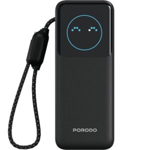 پاوربانک پرودو مدل POLO II ظرفیت ۲۰ هزار میلی‌آمپرساعت با کابل USB-C